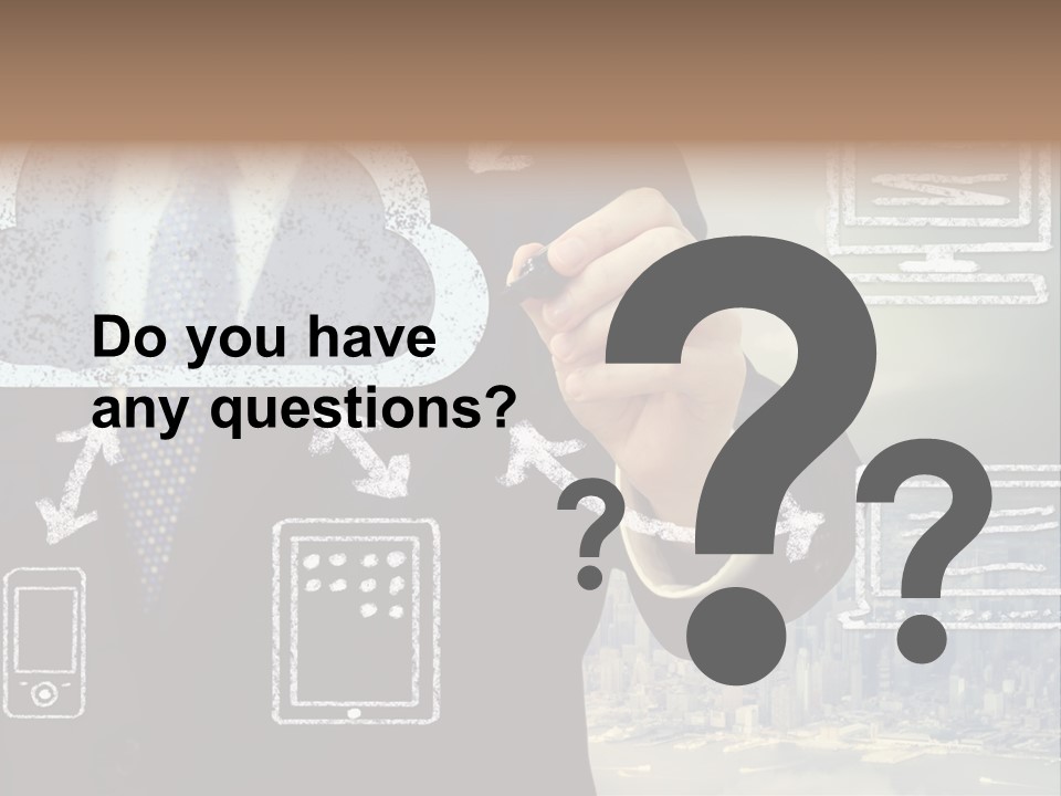 City Concept Chart PowerPoint Template