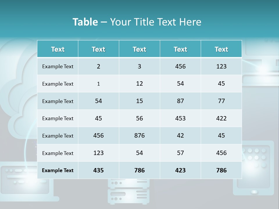 Laptop Button Draw PowerPoint Template