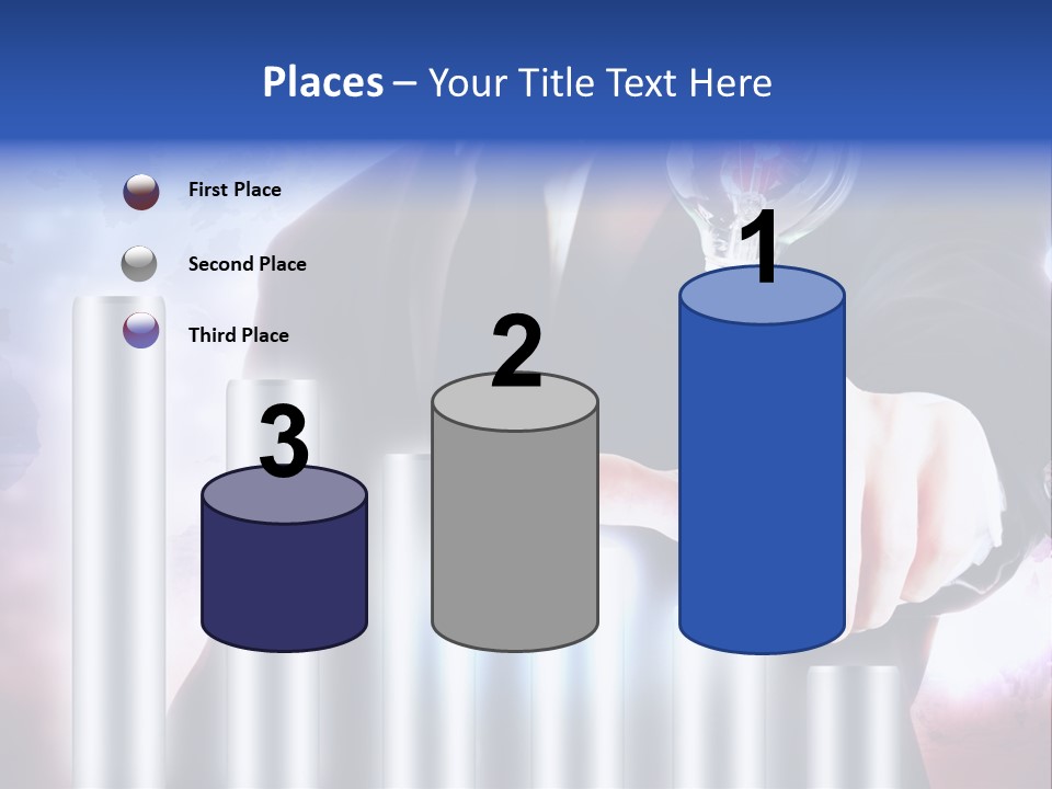 Light Hand People PowerPoint Template