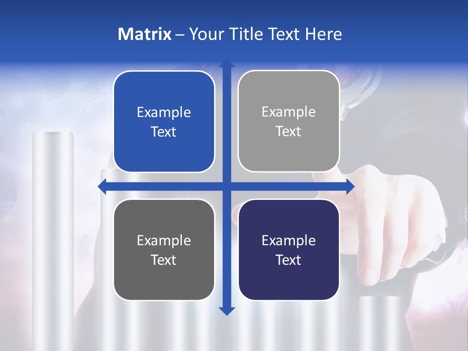 Light Hand People PowerPoint Template