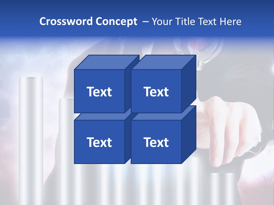 Light Hand People PowerPoint Template