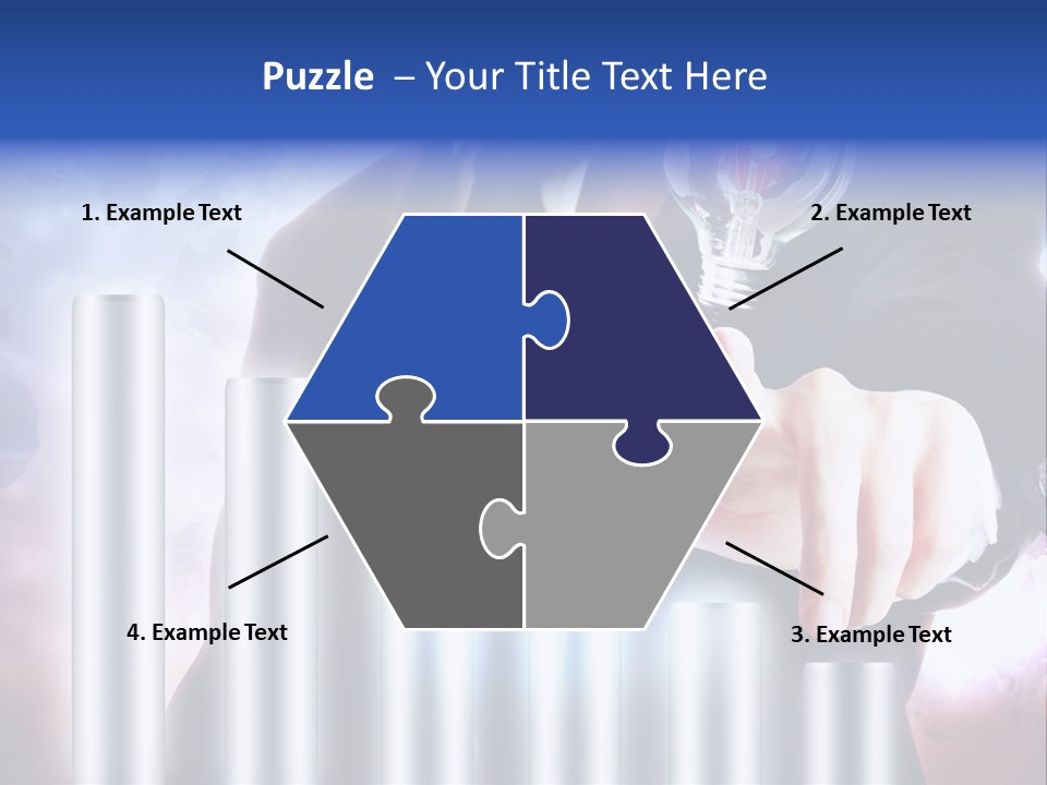 Light Hand People PowerPoint Template