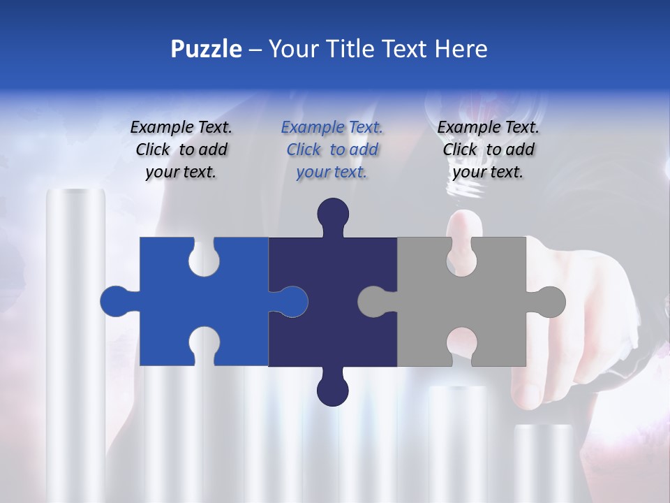 Light Hand People PowerPoint Template