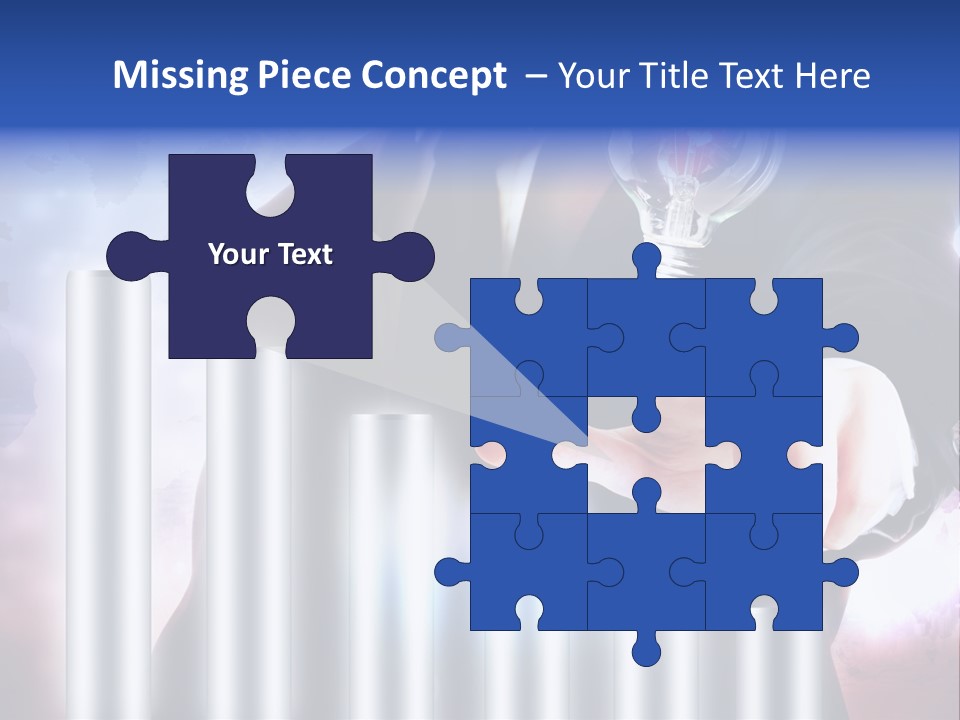 Light Hand People PowerPoint Template