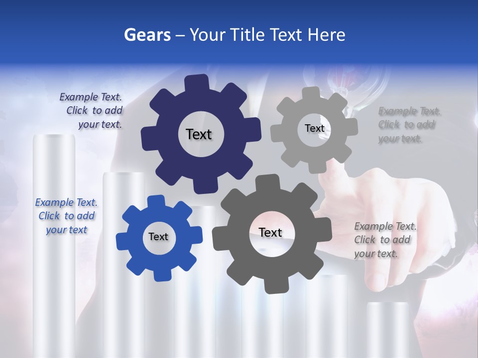 Light Hand People PowerPoint Template