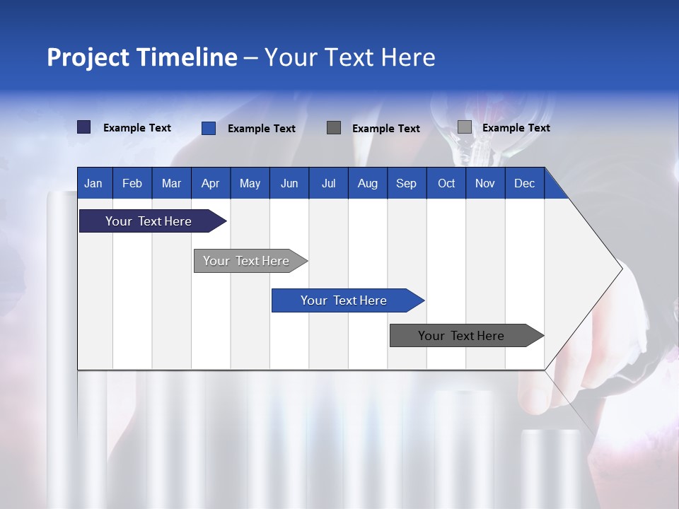 Light Hand People PowerPoint Template