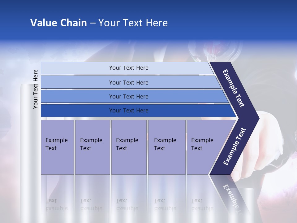 Light Hand People PowerPoint Template