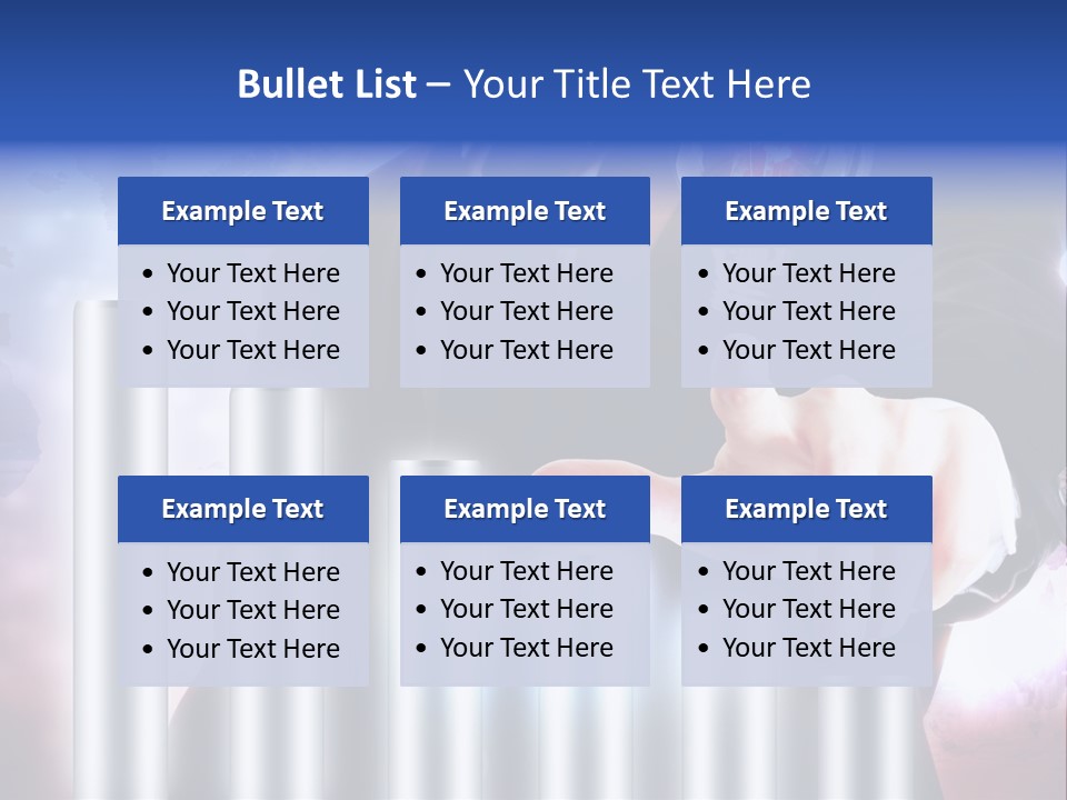 Light Hand People PowerPoint Template