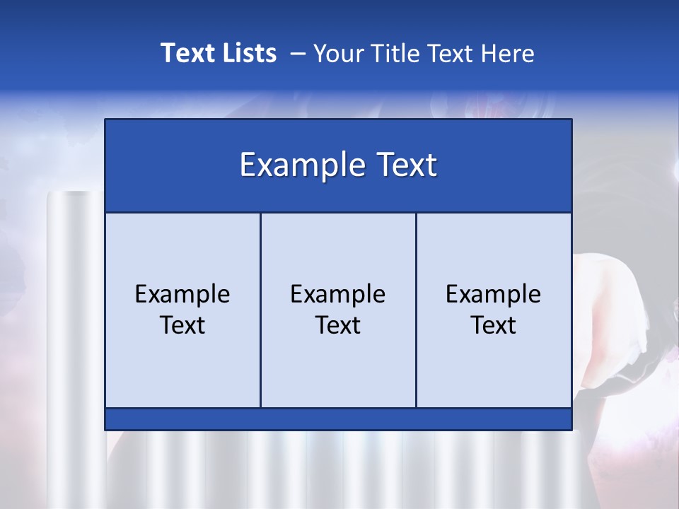 Light Hand People PowerPoint Template