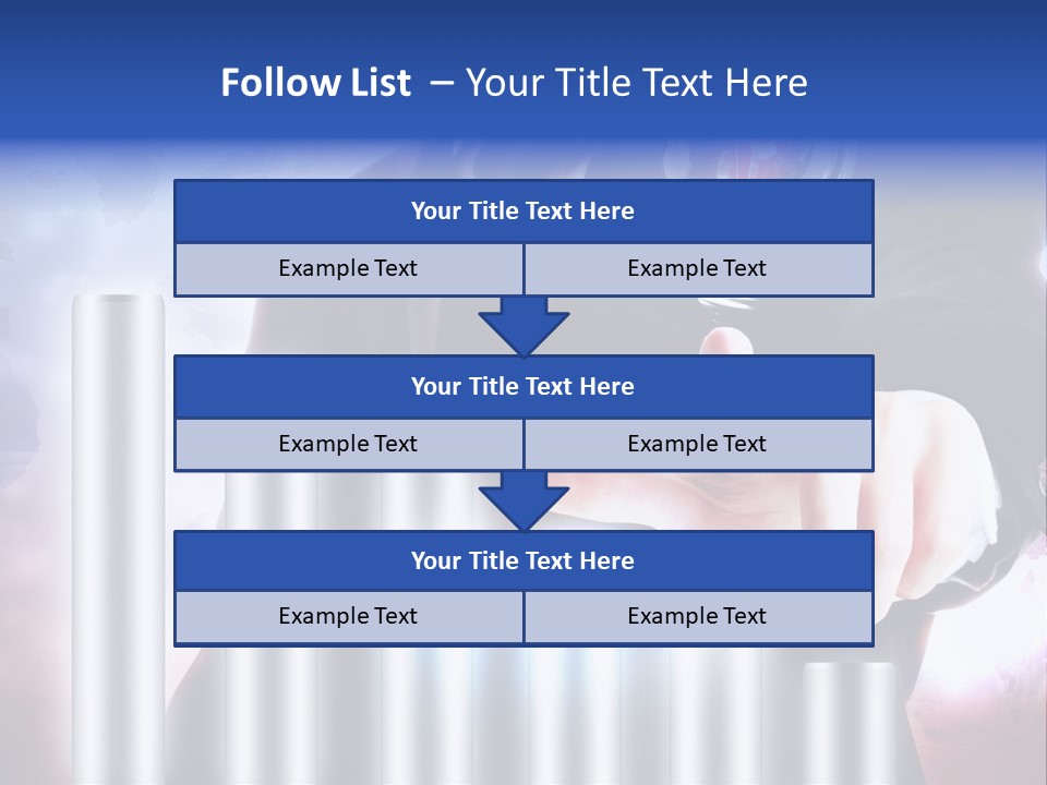 Light Hand People PowerPoint Template