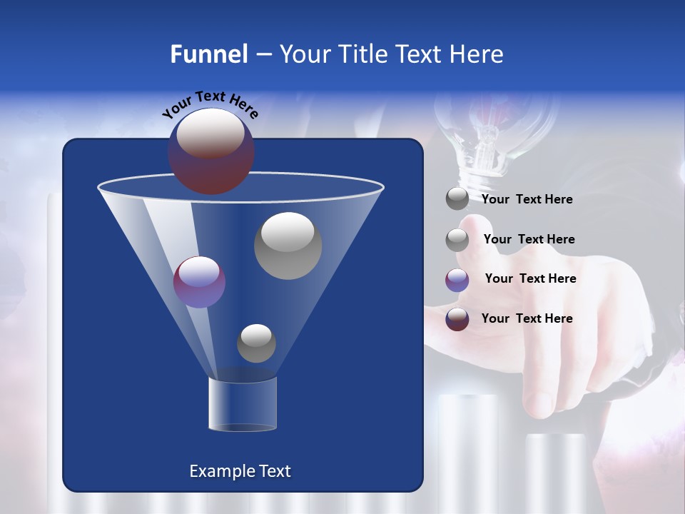 Light Hand People PowerPoint Template