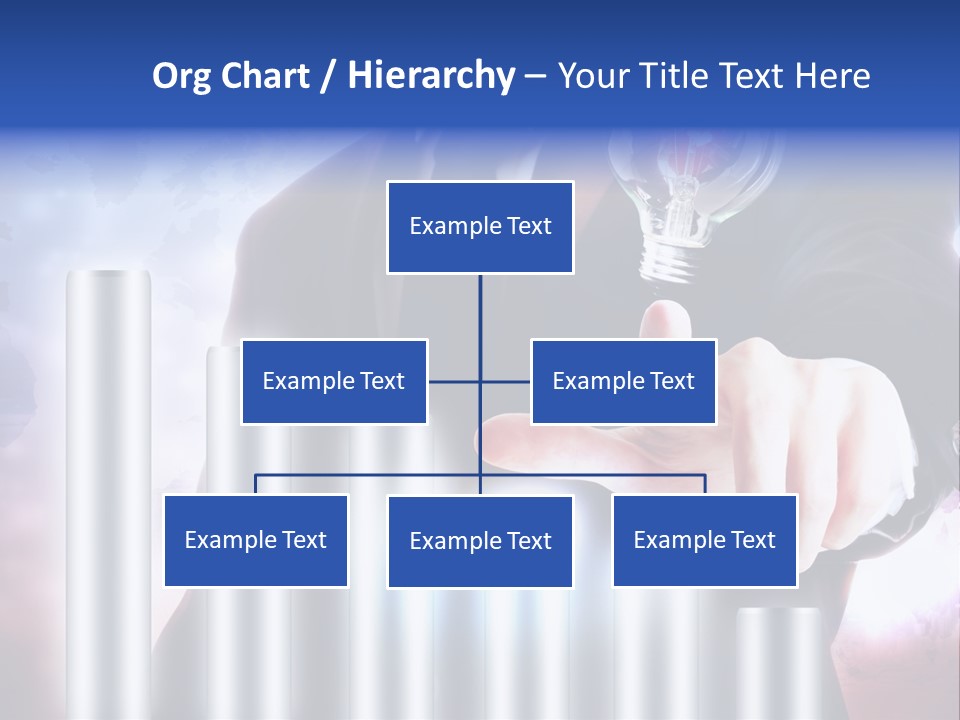Light Hand People PowerPoint Template