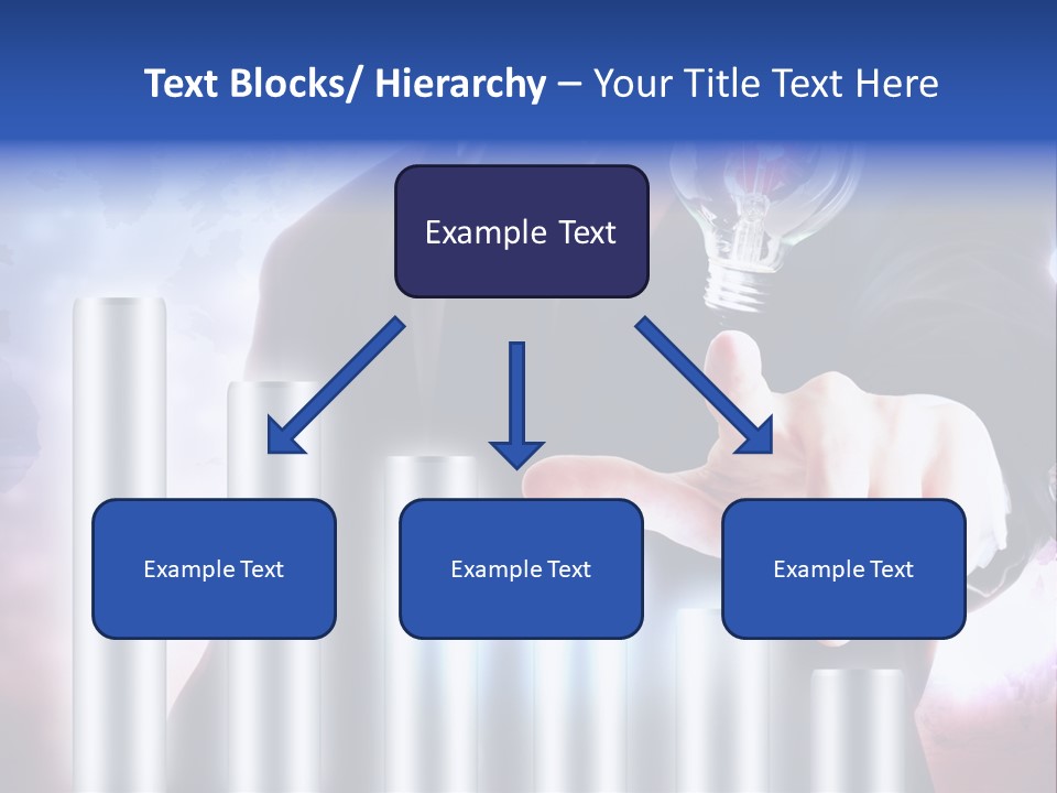 Light Hand People PowerPoint Template