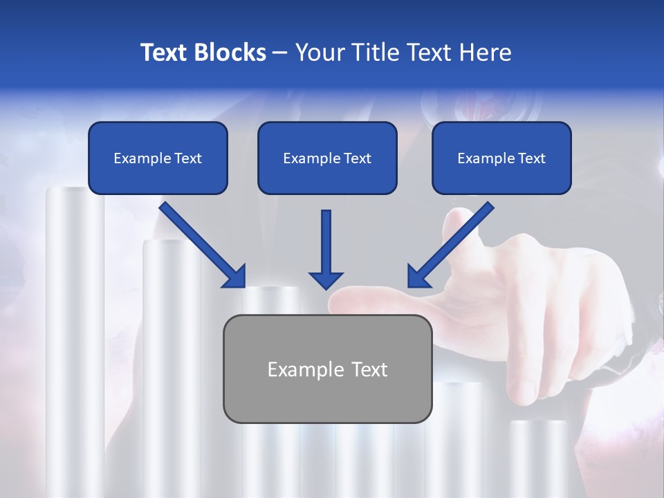 Light Hand People PowerPoint Template