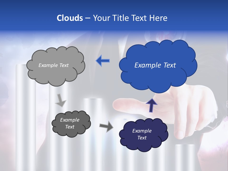 Light Hand People PowerPoint Template