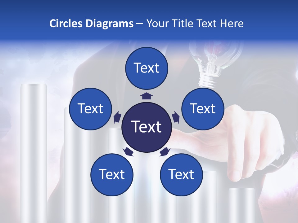 Light Hand People PowerPoint Template