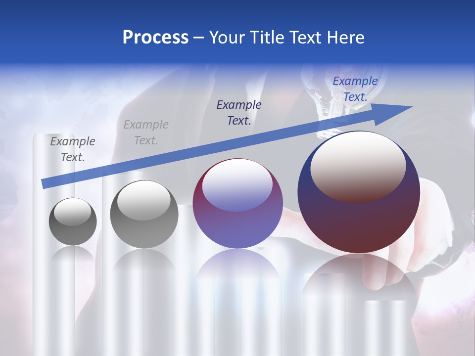 Light Hand People PowerPoint Template