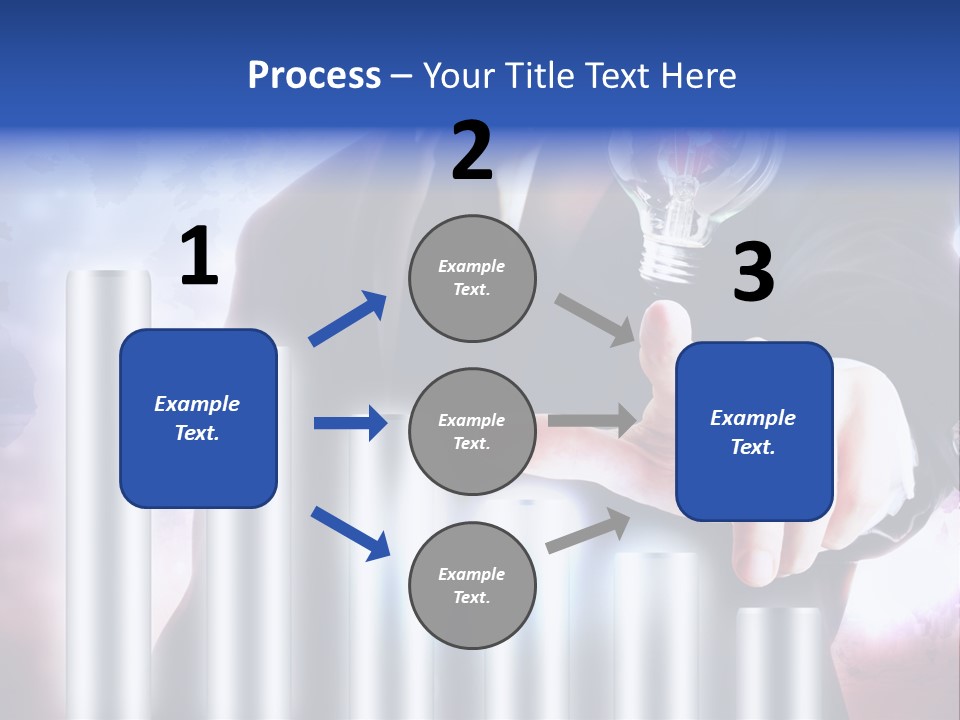 Light Hand People PowerPoint Template