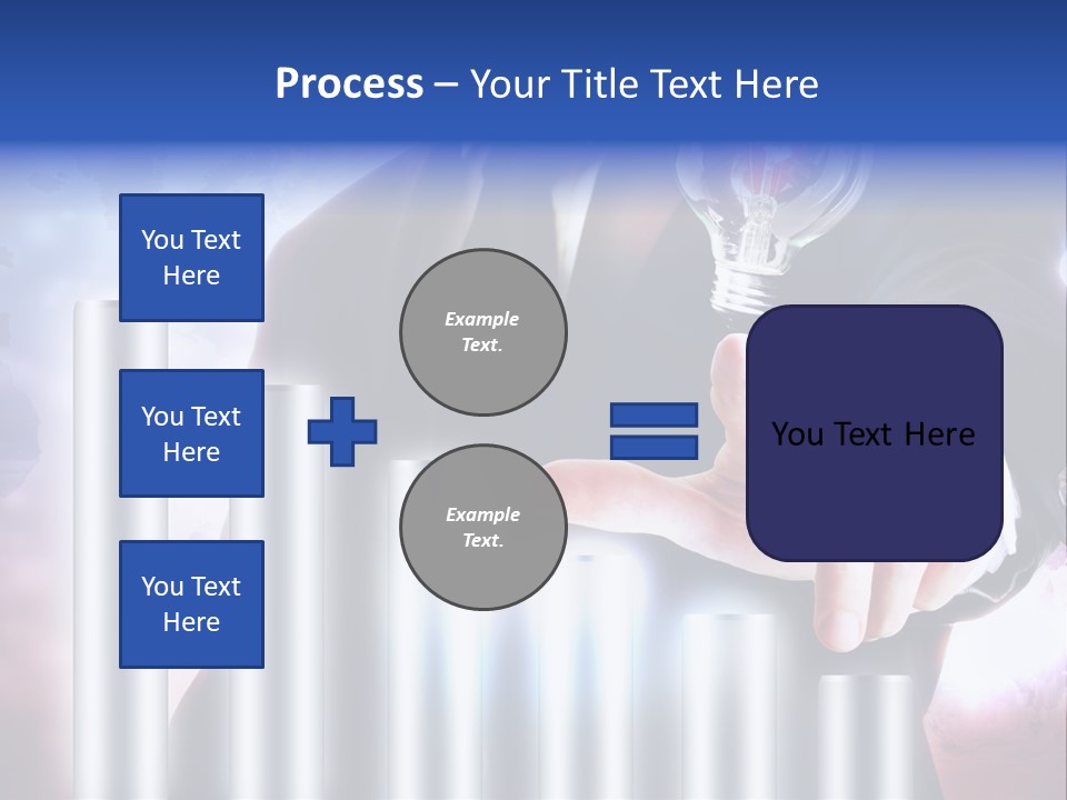 Light Hand People PowerPoint Template