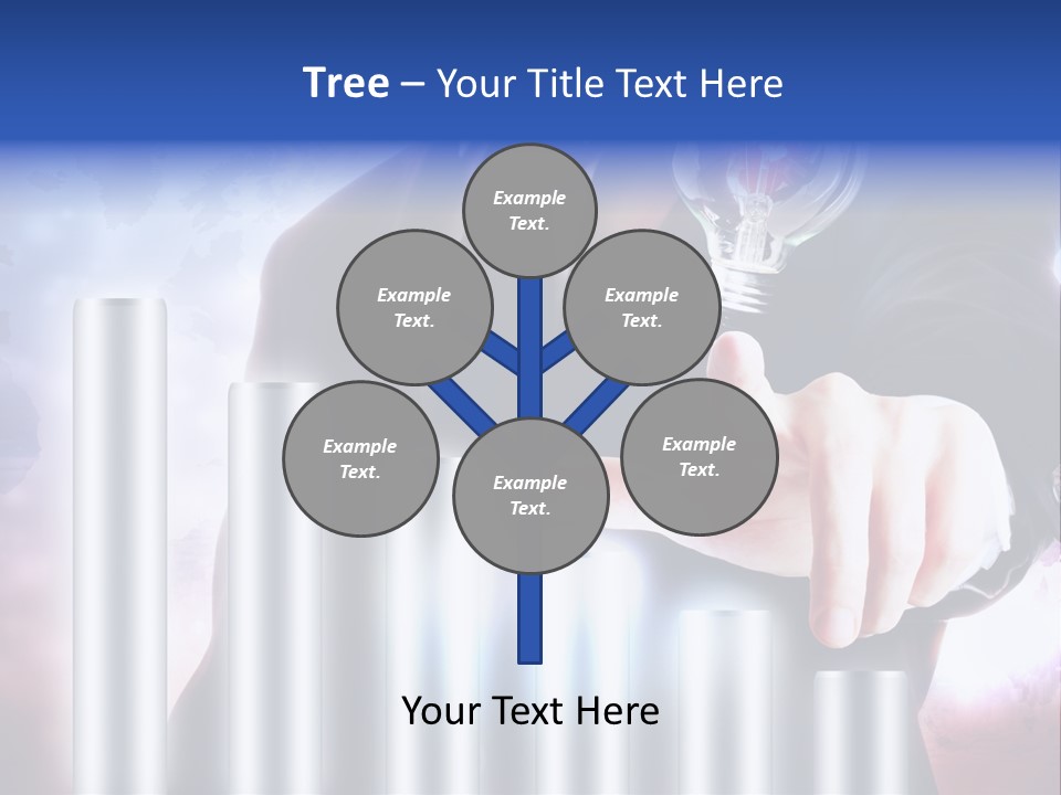 Light Hand People PowerPoint Template