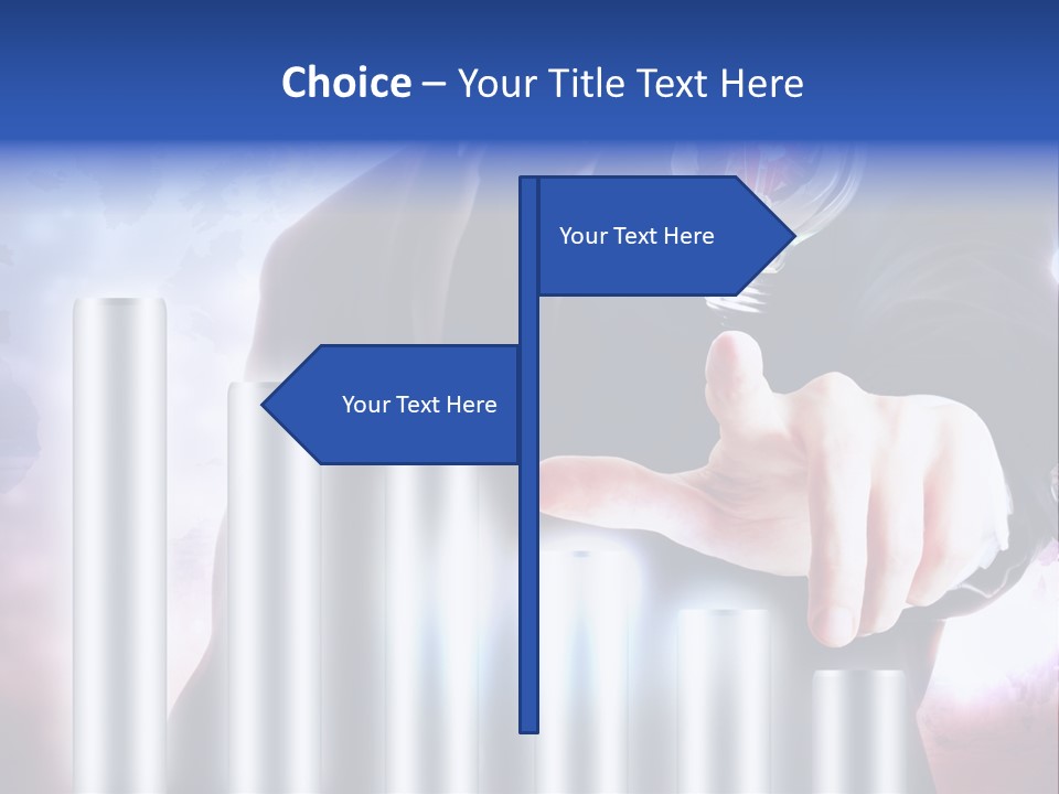 Light Hand People PowerPoint Template