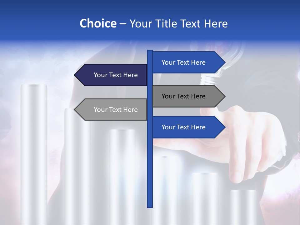 Light Hand People PowerPoint Template