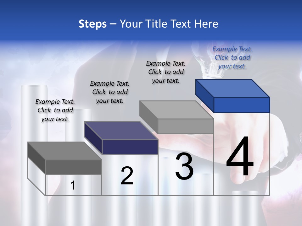 Light Hand People PowerPoint Template
