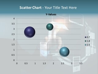 Cyberspace Display Future PowerPoint Template