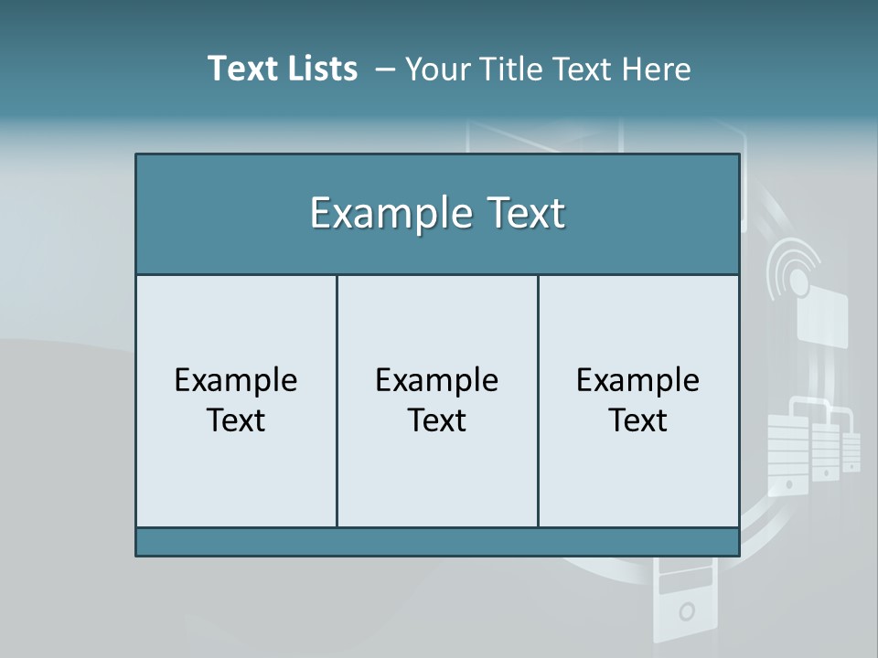 Cyberspace Display Future PowerPoint Template