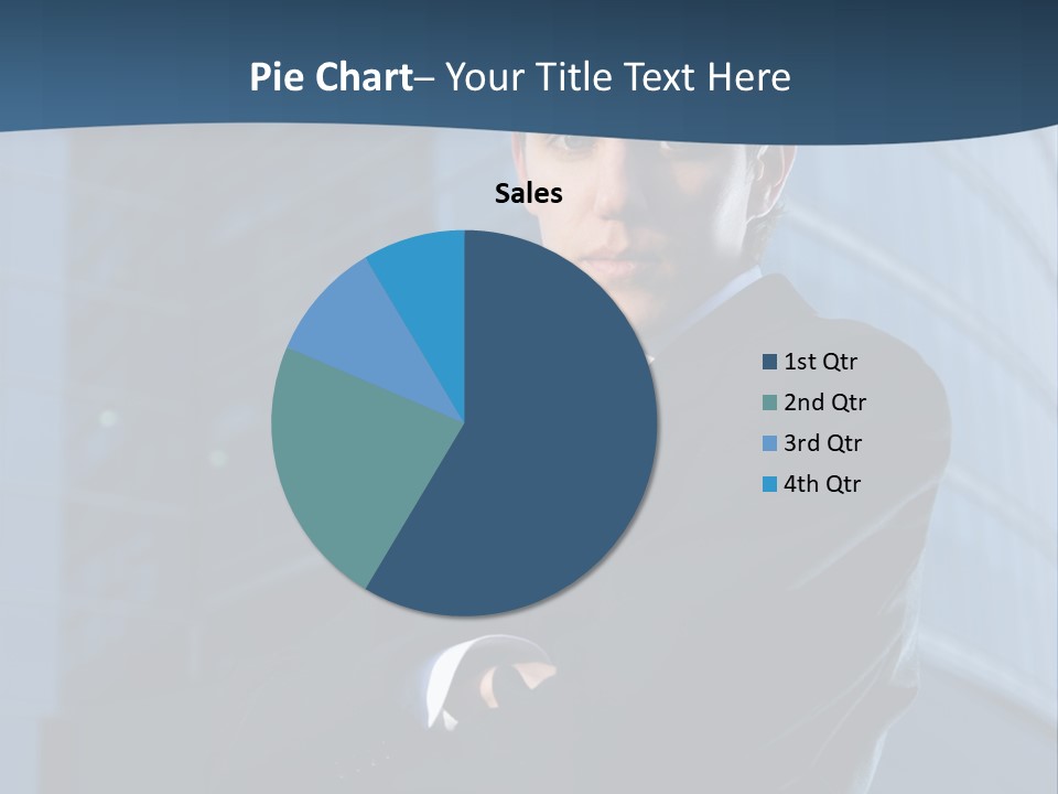 Clothing Posing Male PowerPoint Template