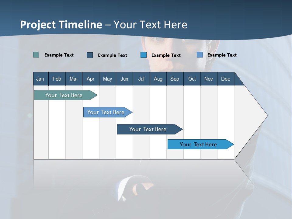Clothing Posing Male PowerPoint Template