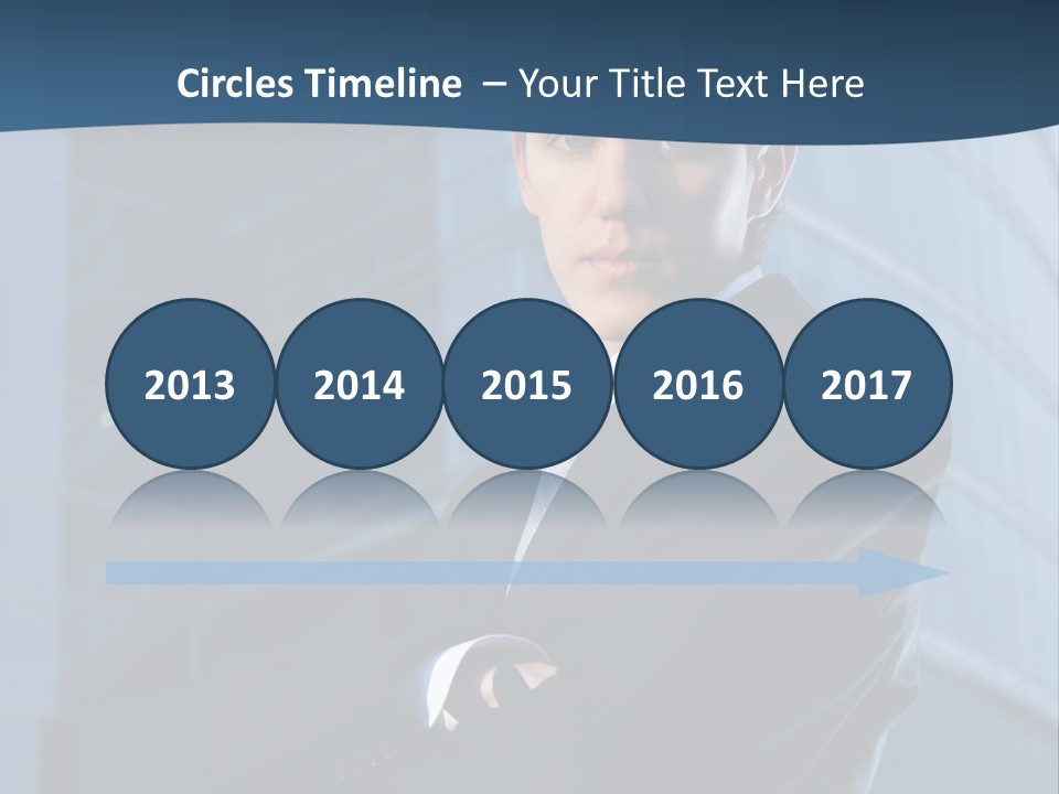 Clothing Posing Male PowerPoint Template