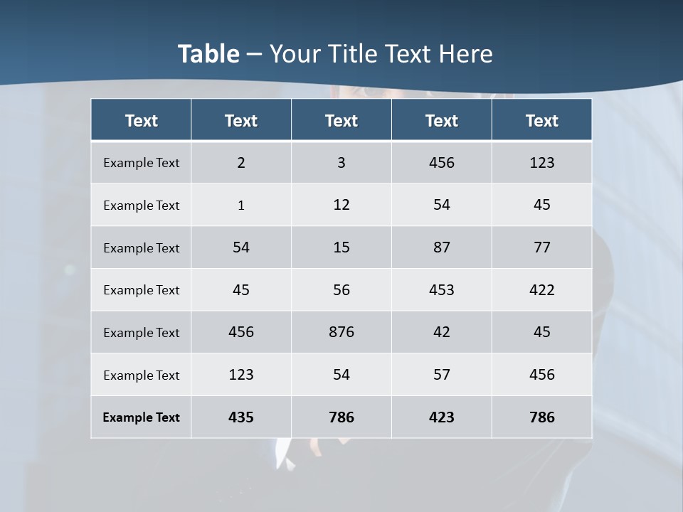 Clothing Posing Male PowerPoint Template