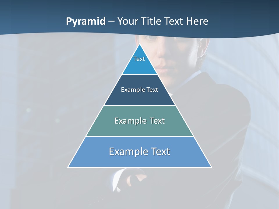 Clothing Posing Male PowerPoint Template