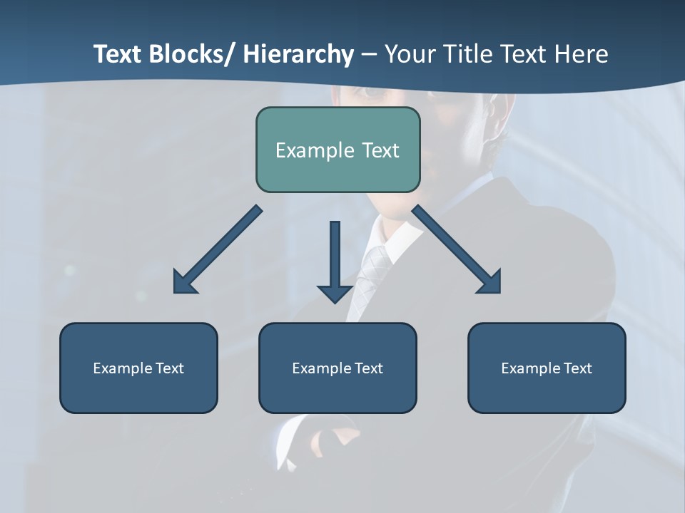 Clothing Posing Male PowerPoint Template