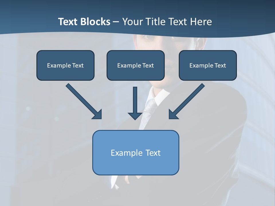 Clothing Posing Male PowerPoint Template