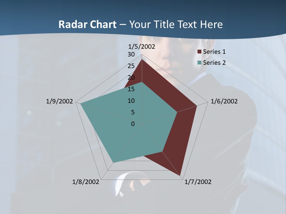 Clothing Posing Male PowerPoint Template