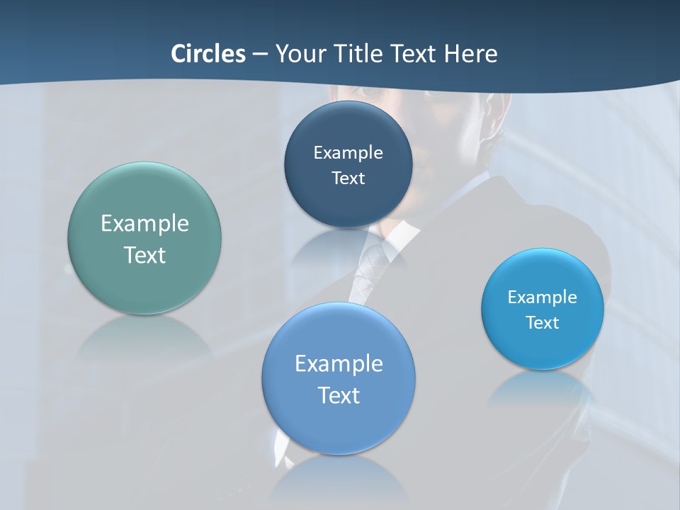 Clothing Posing Male PowerPoint Template