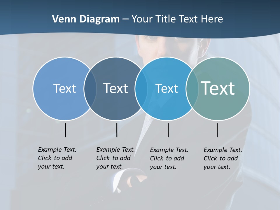 Clothing Posing Male PowerPoint Template