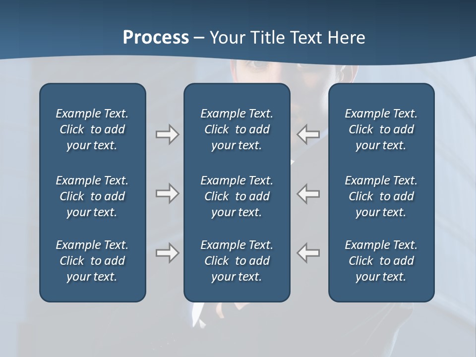 Clothing Posing Male PowerPoint Template