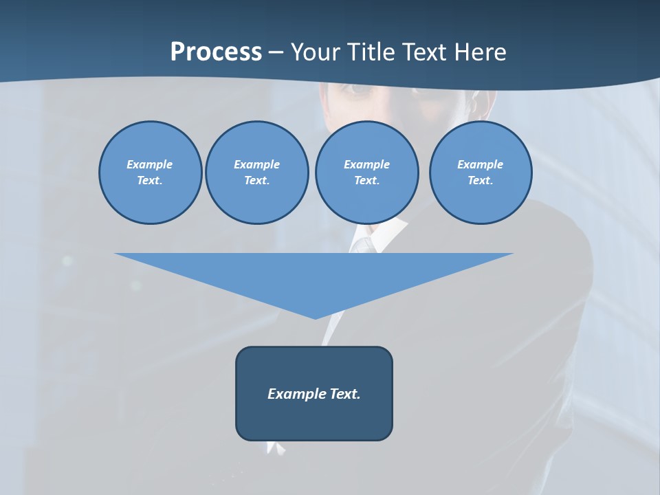 Clothing Posing Male PowerPoint Template