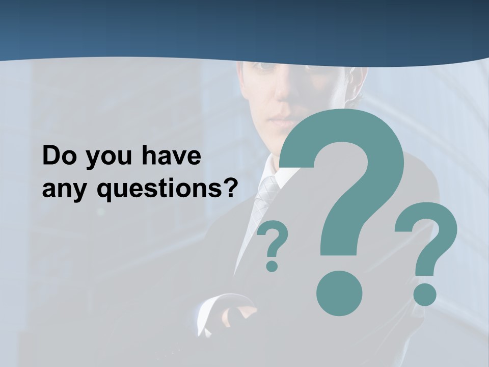 Clothing Posing Male PowerPoint Template