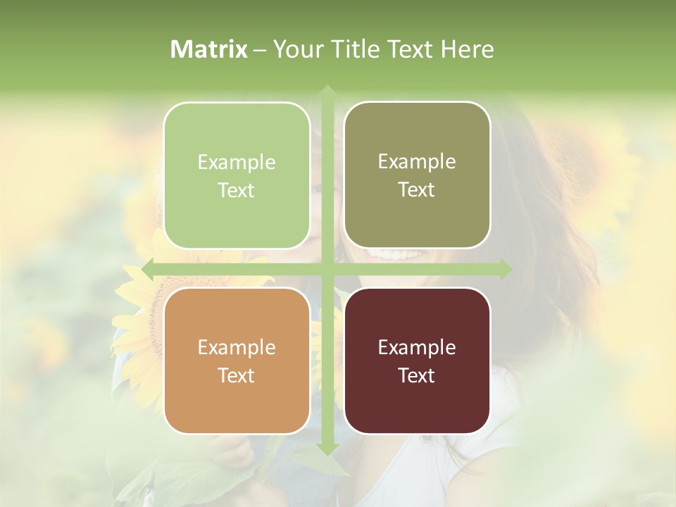 Spring Outdoors Yellow PowerPoint Template