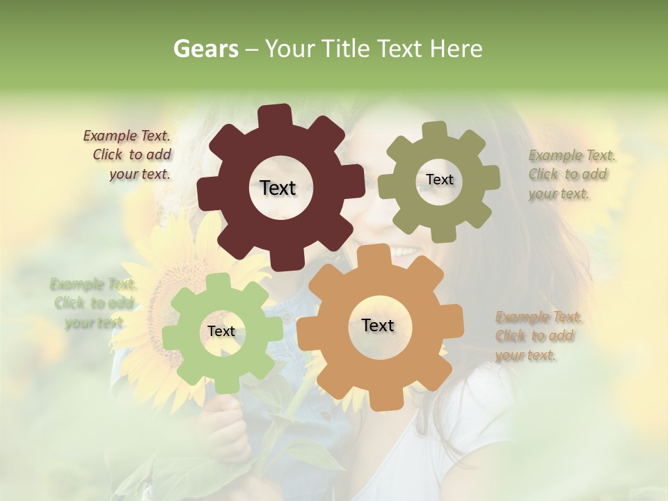 Spring Outdoors Yellow PowerPoint Template