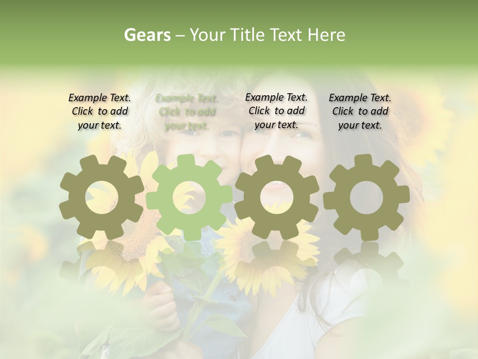 Spring Outdoors Yellow PowerPoint Template