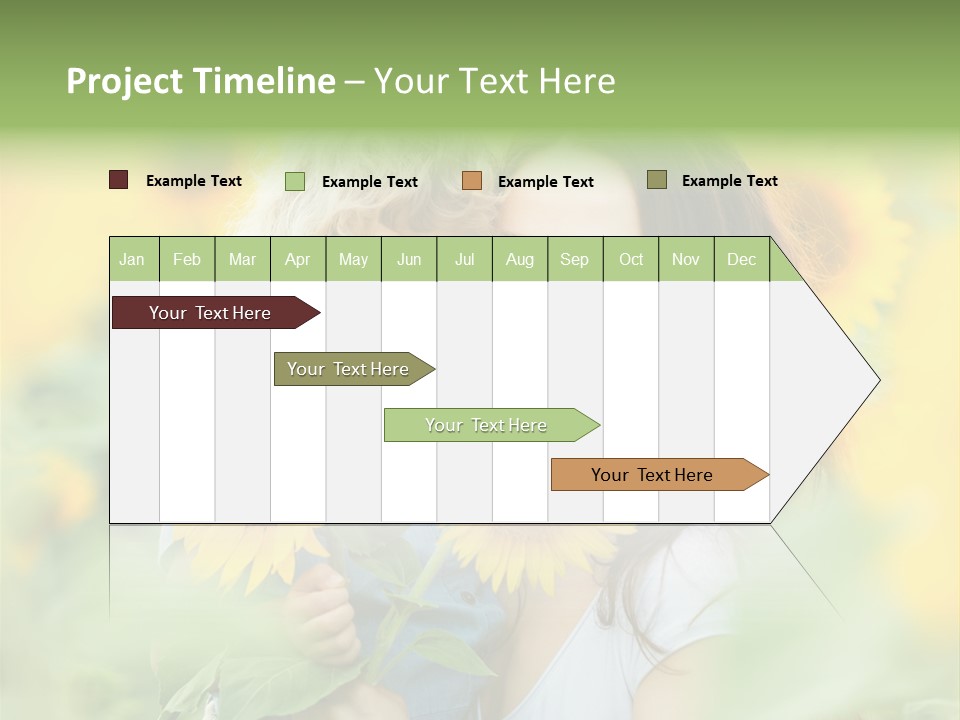 Spring Outdoors Yellow PowerPoint Template