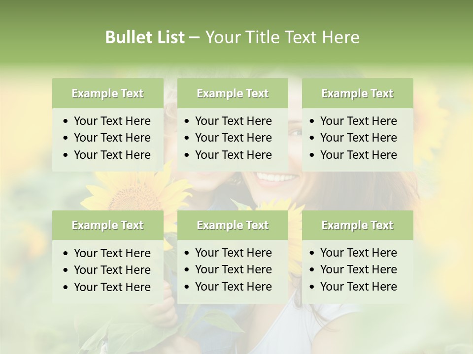 Spring Outdoors Yellow PowerPoint Template