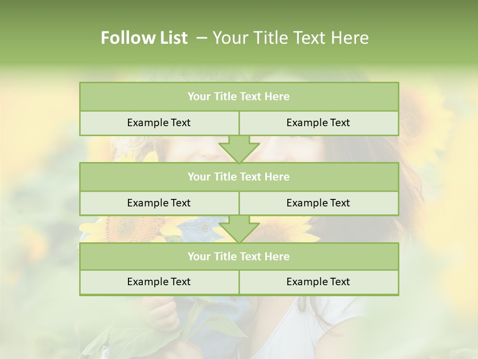Spring Outdoors Yellow PowerPoint Template