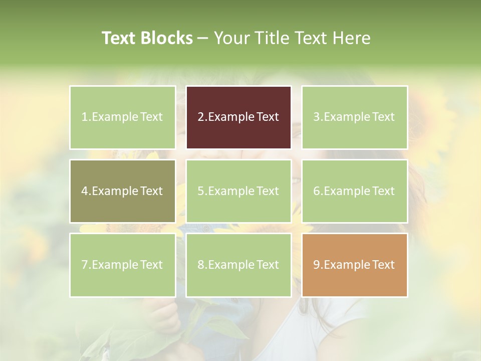 Spring Outdoors Yellow PowerPoint Template