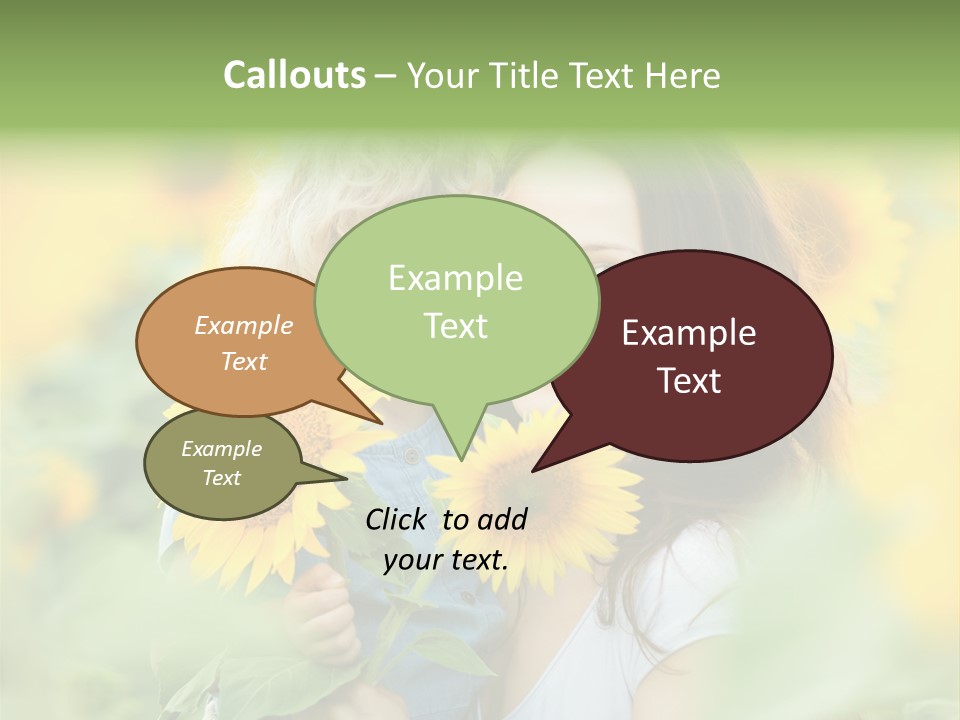 Spring Outdoors Yellow PowerPoint Template